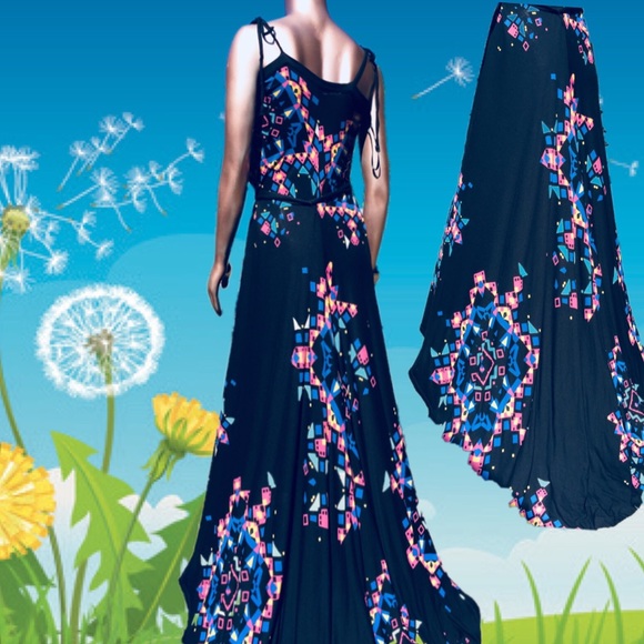 French Connection Maxi Tribal Abstract Print - Picture 6 of 8